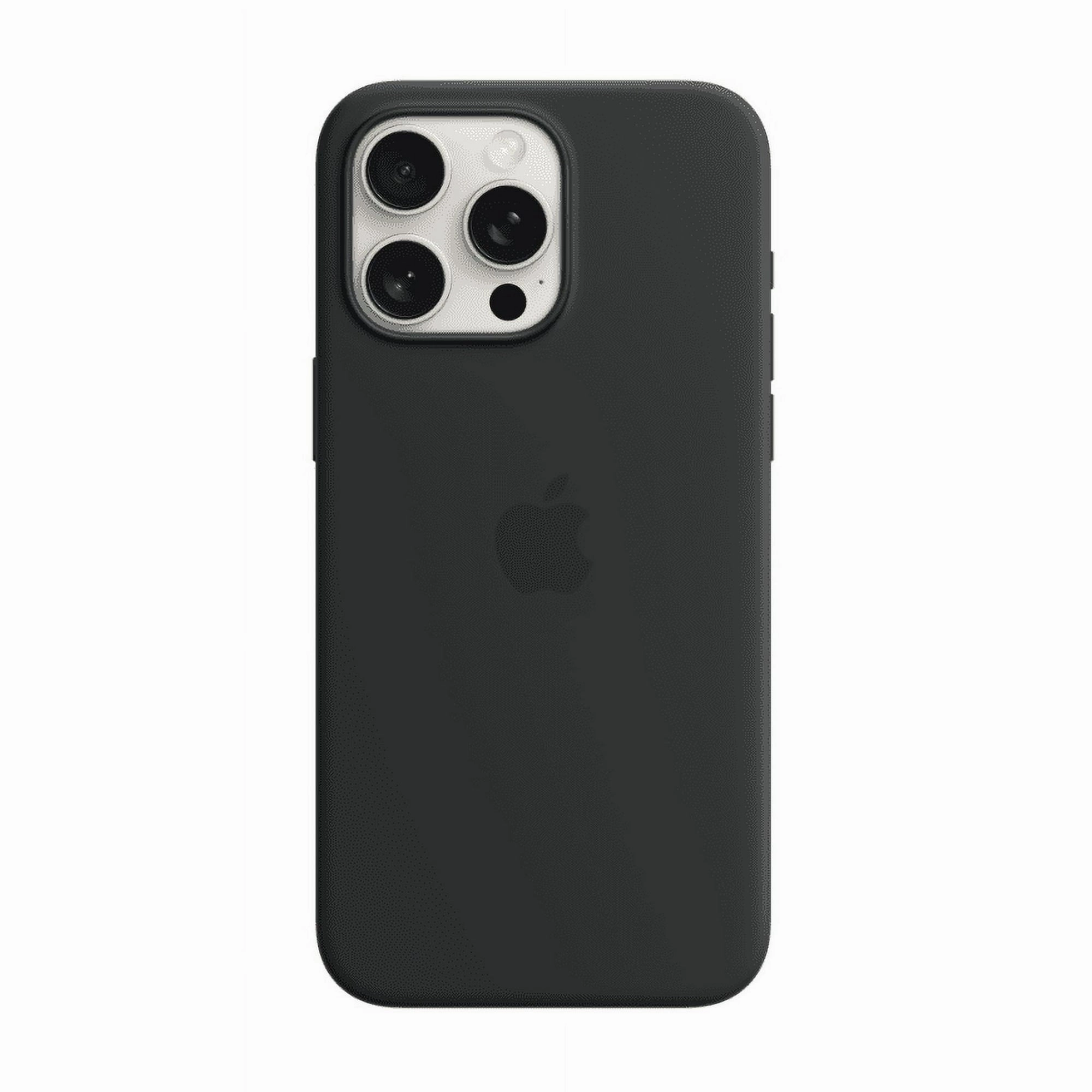 Apple MT1M3ZM/A iPhone 15 Pro Max Silicone Case with MagSafe - Black
