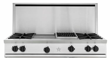 Bluestar RGTNB486CBV2L 48" Rangetop With A 12" Charbroiler