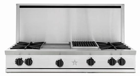 Bluestar RGTNB486GV2L 48" Rangetop With A 12" Griddle