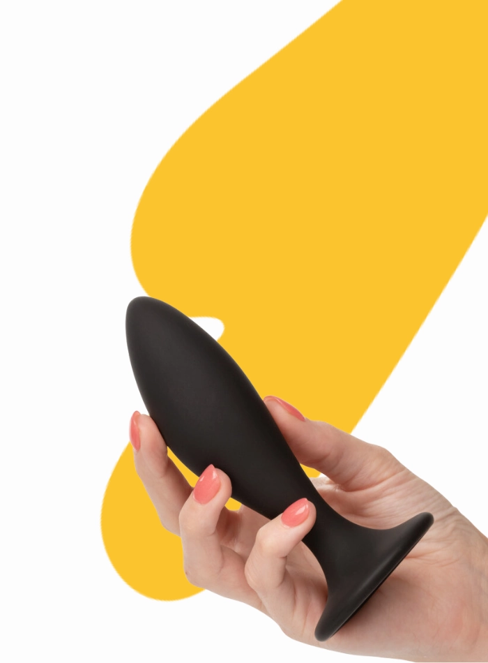 CaleXOtics SILICONE ANAL CURVE KIT with Suction Base