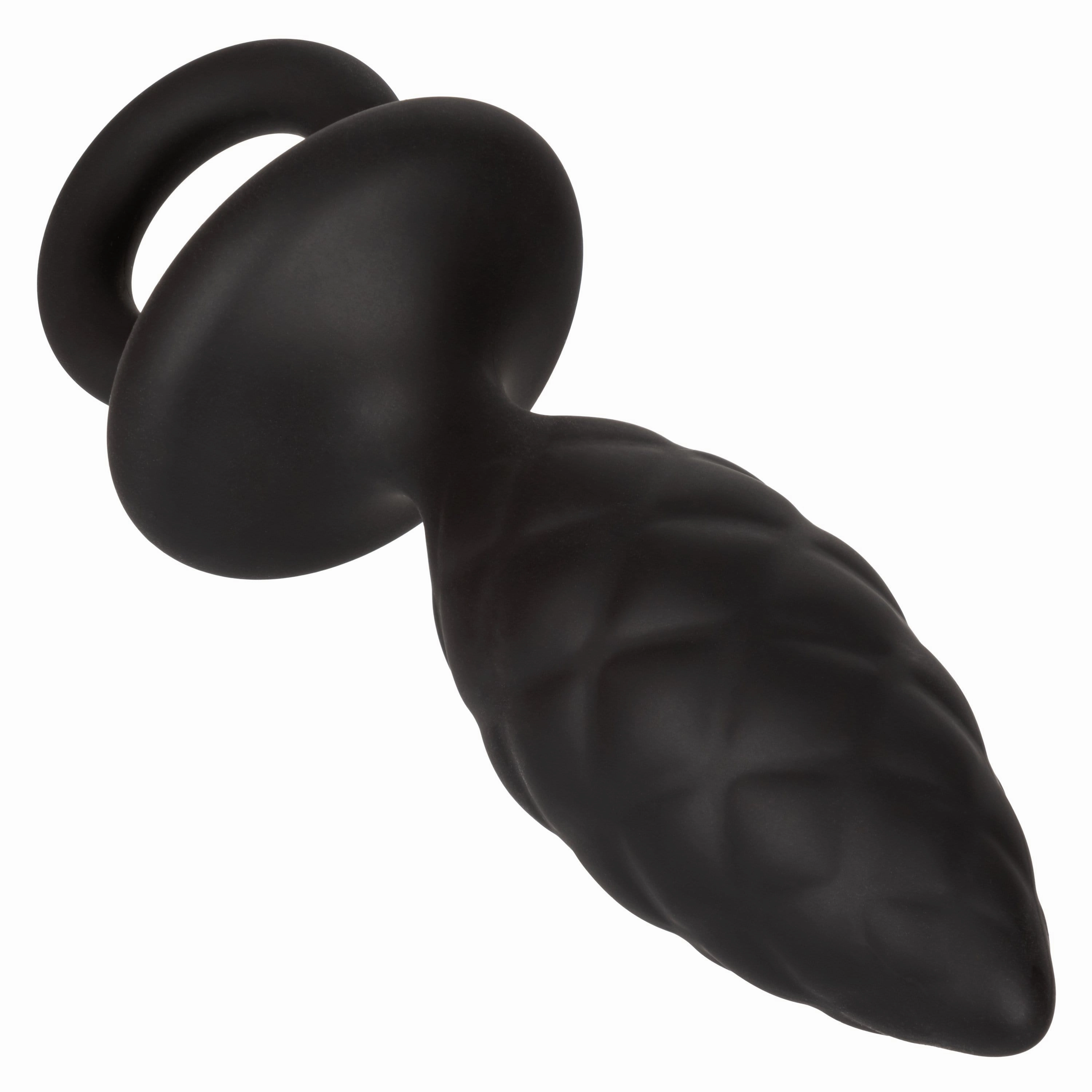 California Exotics - Silicone Anal Probe Kit 3 Plugs (Black)