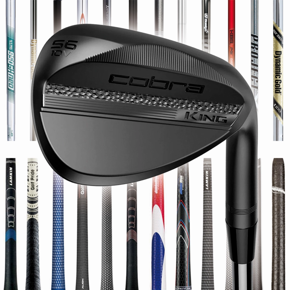 Cobra King Black QPQ Custom Wedge