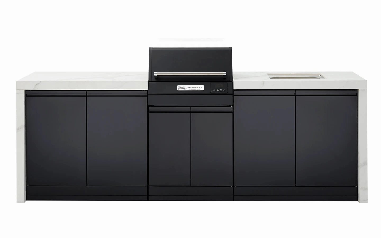 Crossray TCEK-02 BBQ, Cabinet & Sink