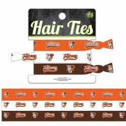 Jardine BGSU Hair Ties 3pk