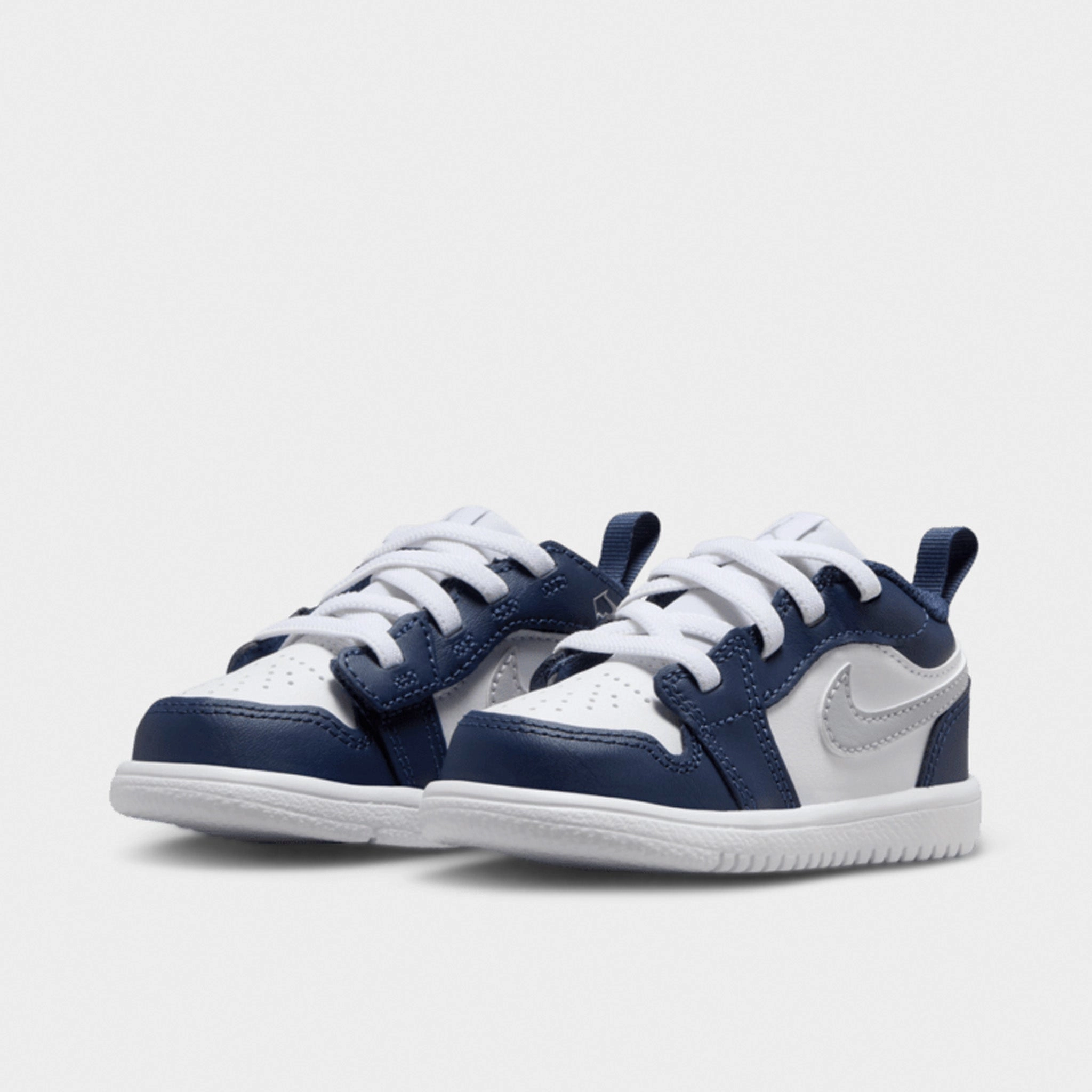 Jordan 1 Low Alt TD White / Wolf Grey - Midnight Navy