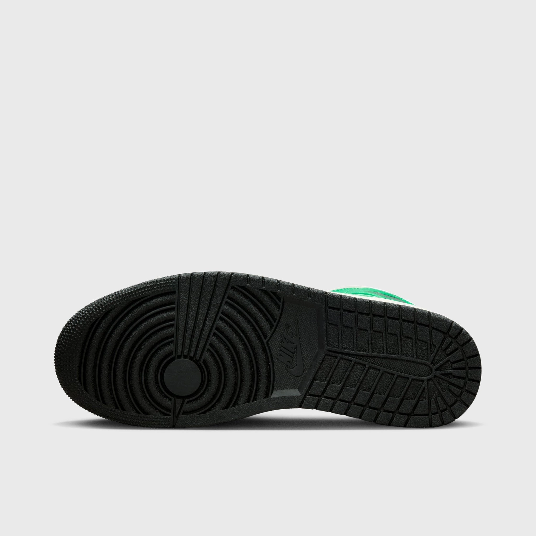 Jordan 1 Mid Lucky Green / Black - White