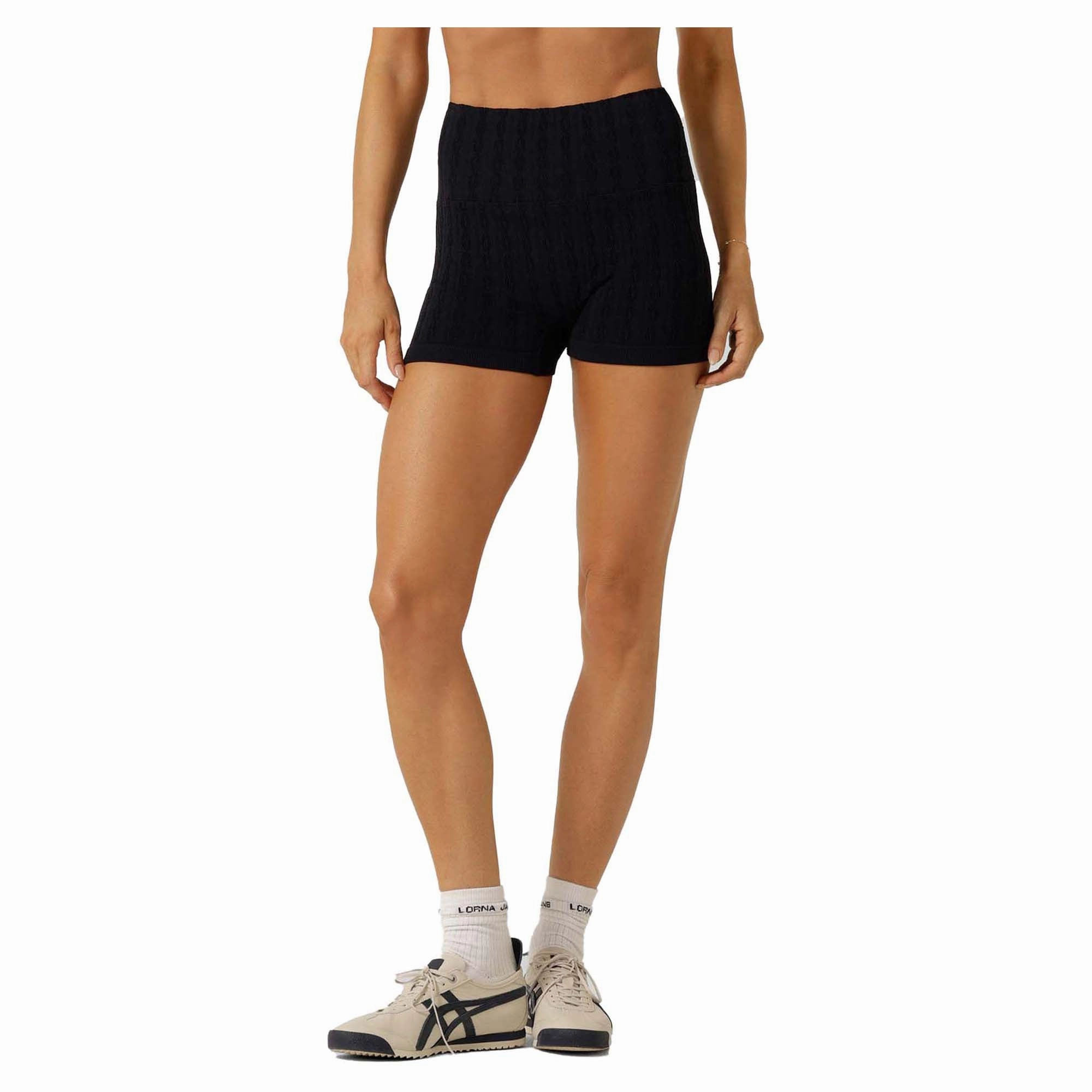 Lorna Jane Cable Seamless Bike Shorts