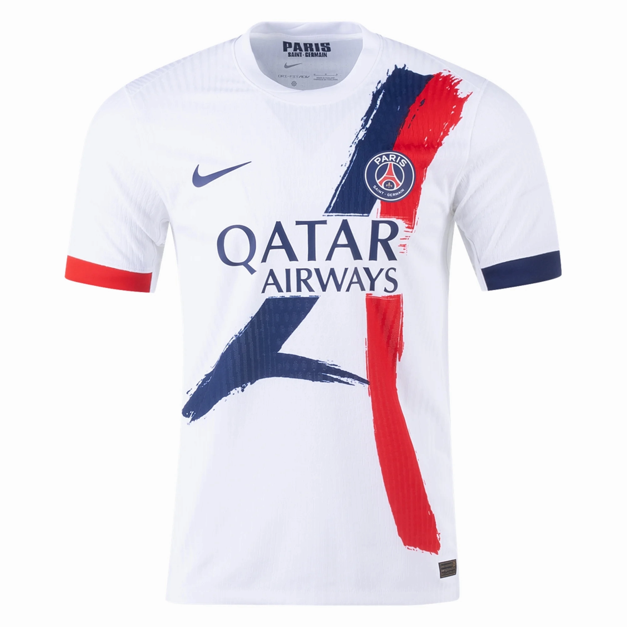 Nike Paris Saint-Germain Authentic Joao Neves Away Jersey 24/25 (White/Midnight Navy)