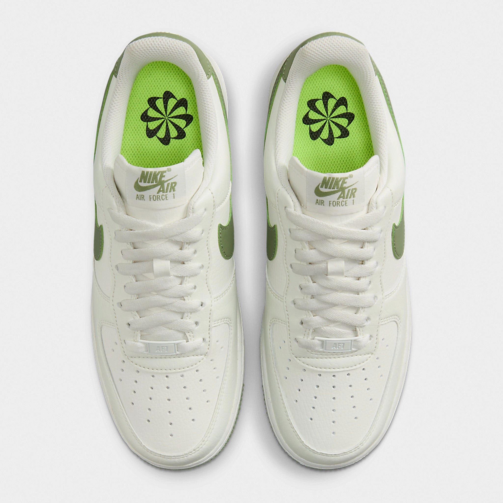 Nike Women�s Air Force 1 Next Nature Sail / Oil Green - Volt