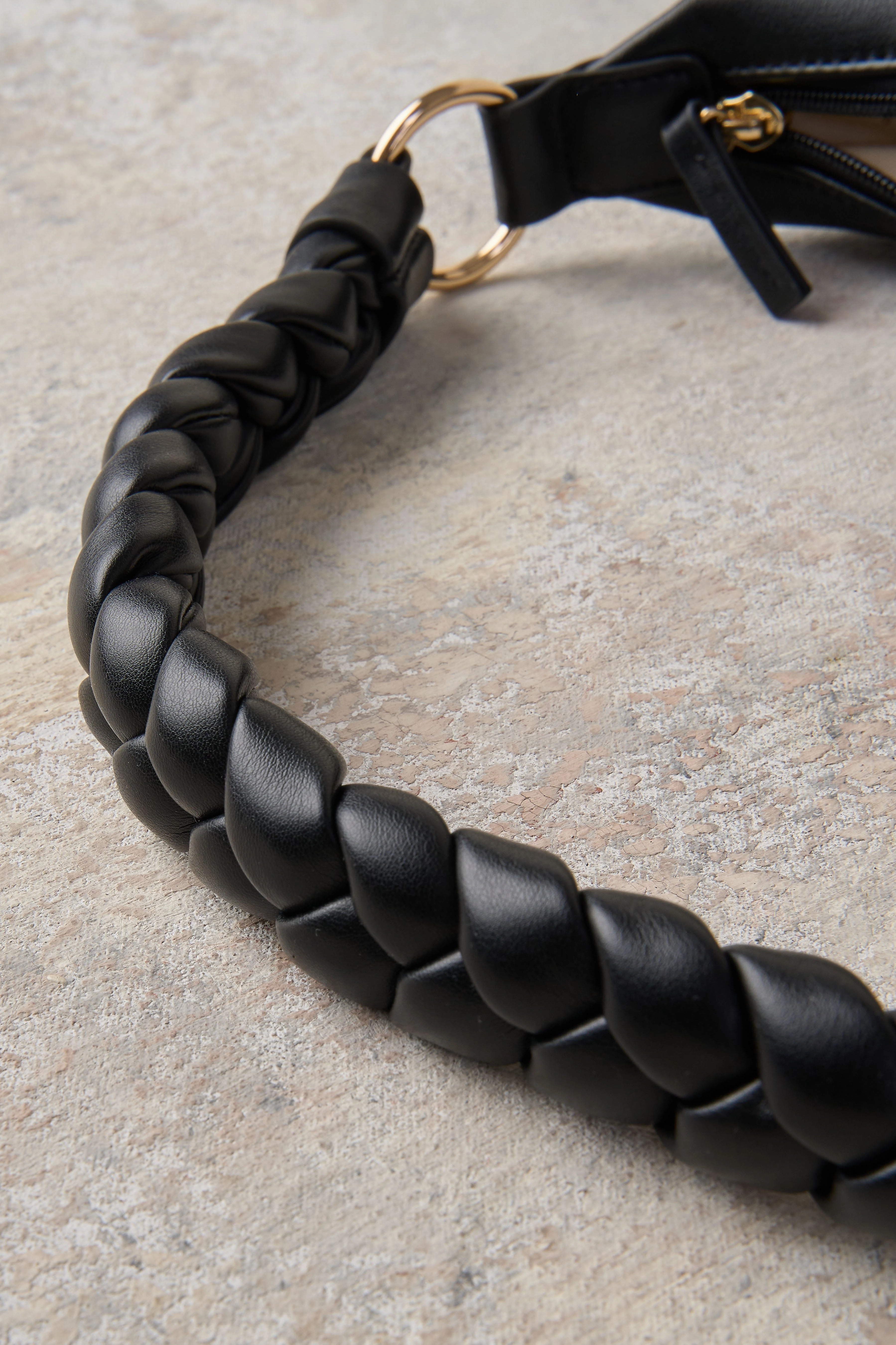 Piper Plait Handbag - Black