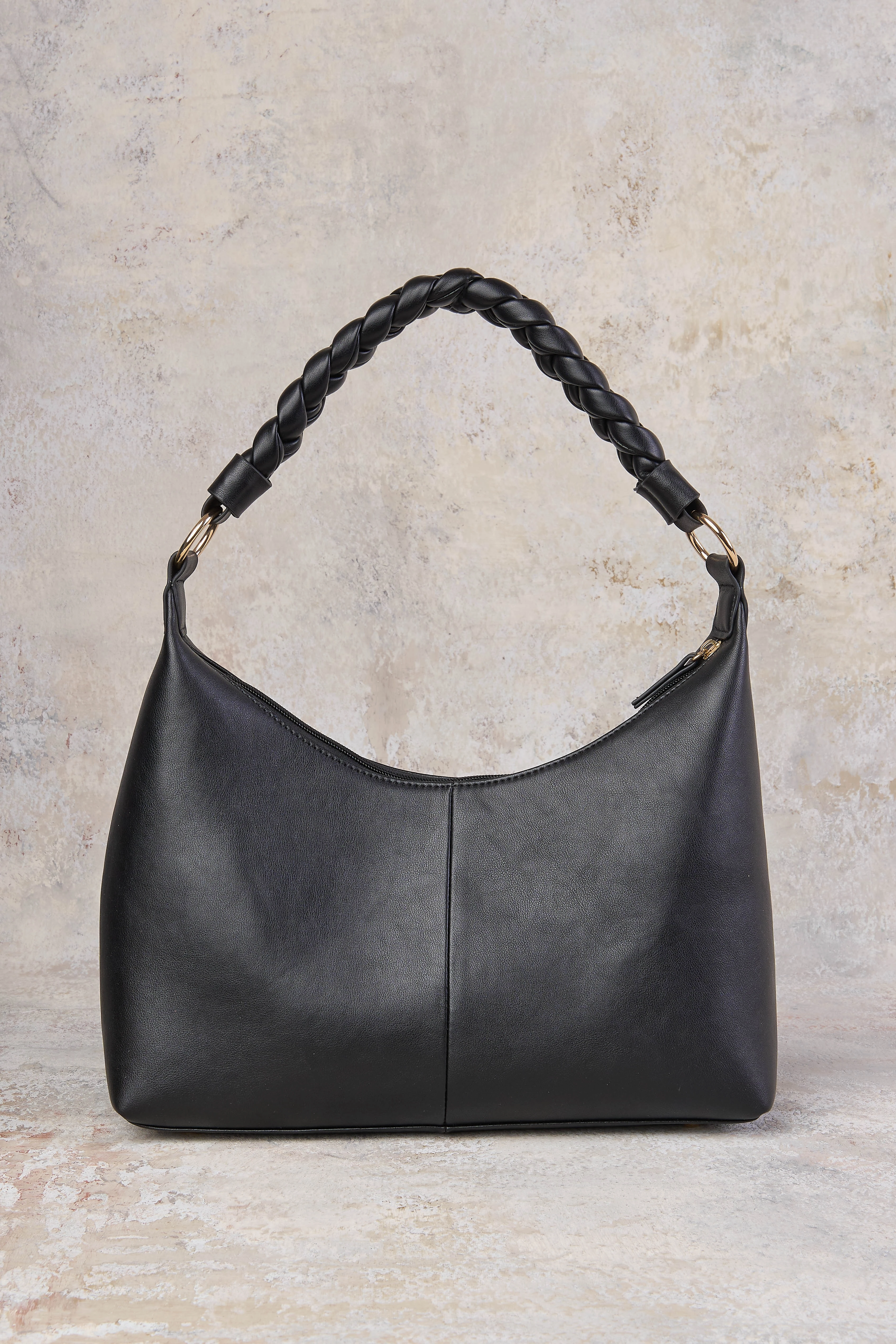 Piper Plait Handbag - Black