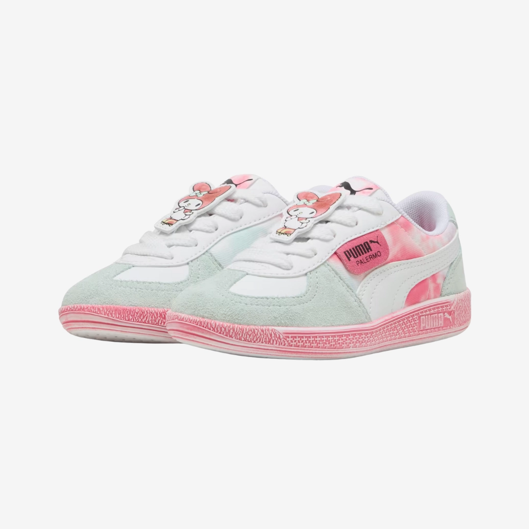 preschool puma x hello kitty and friends palermo (puma white/magic rose)