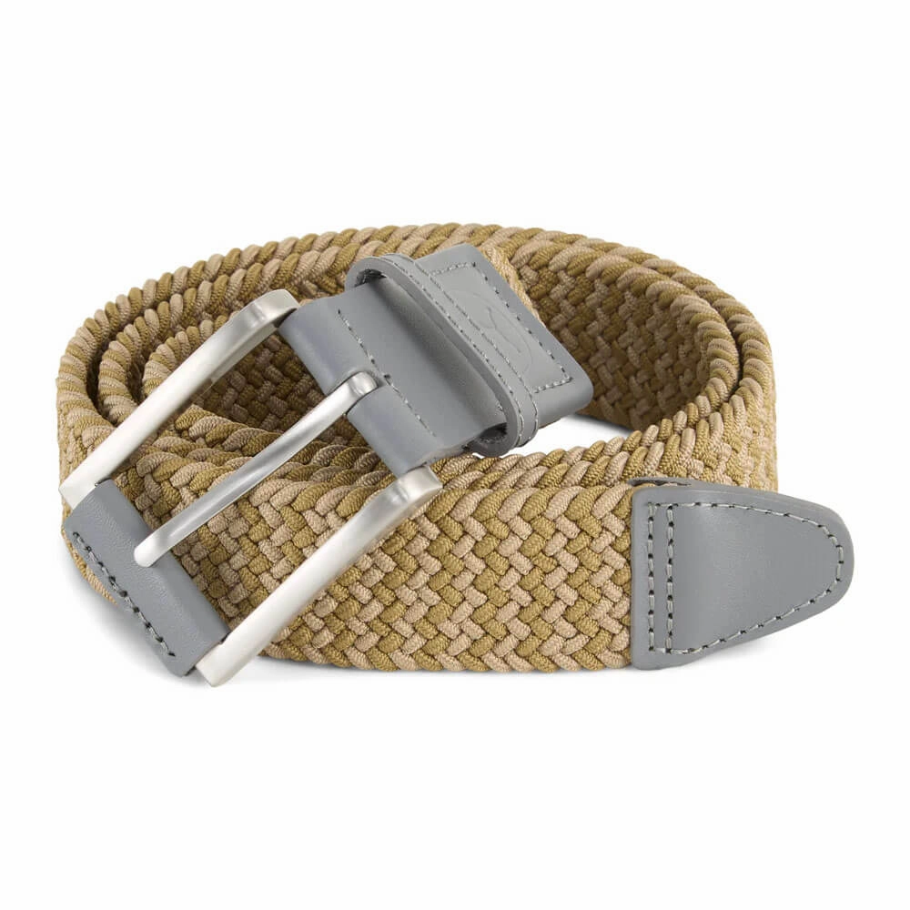 PUMA Braided Weave Golf Belt Prairie Tan - 25 Men