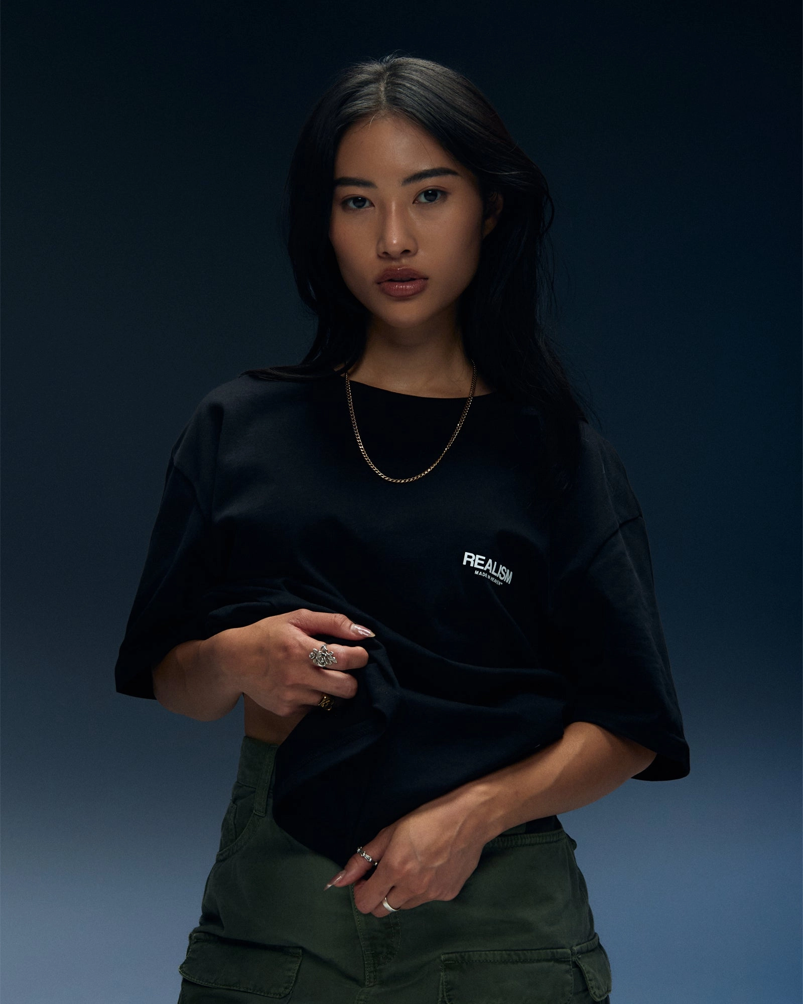 SSS REALISM STUDIO TEE BLACK
