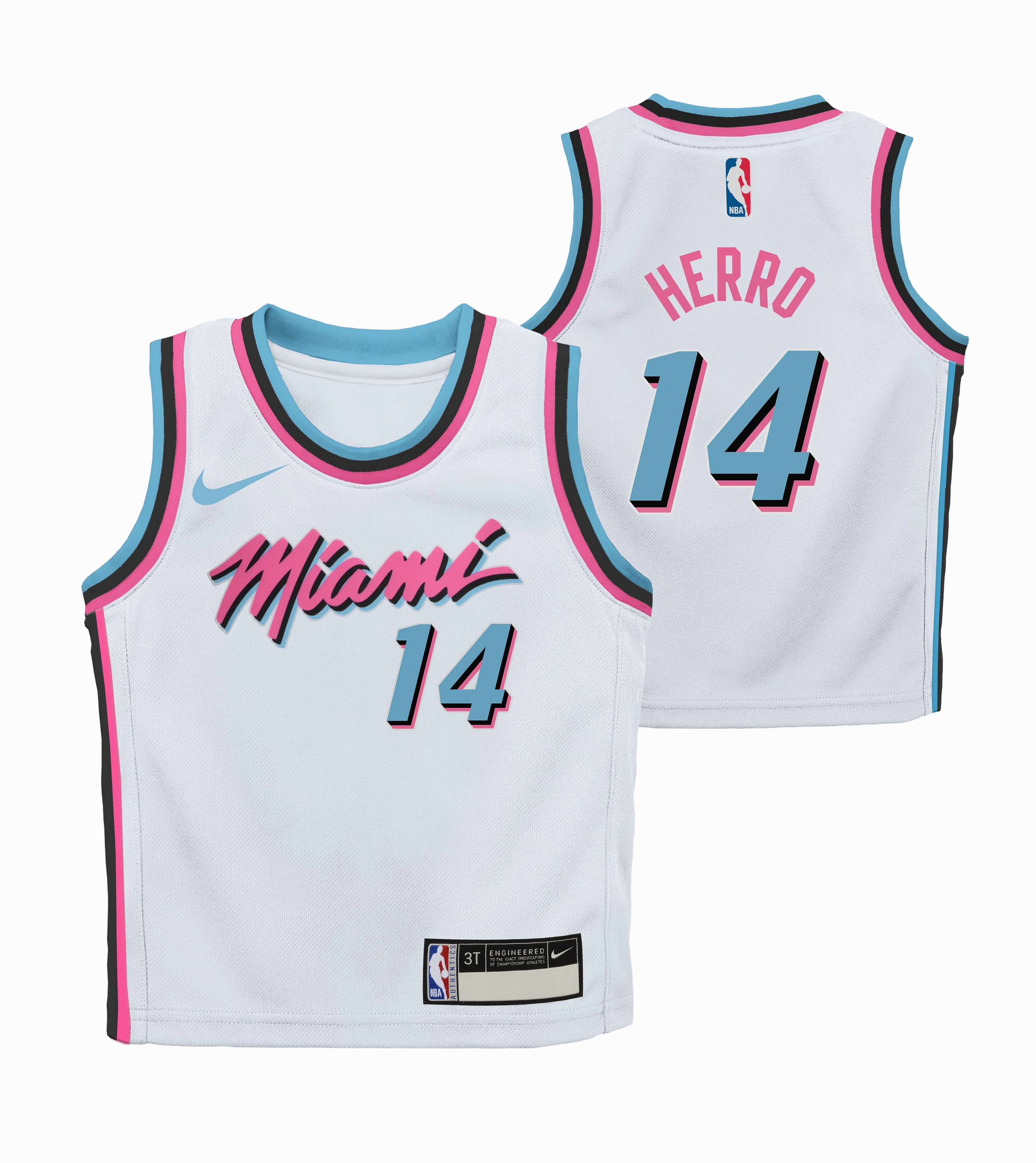 Tyler Herro Nike Original Vice Kids Jersey