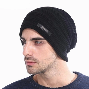 West Louis™ Baggy Solid Beanie
